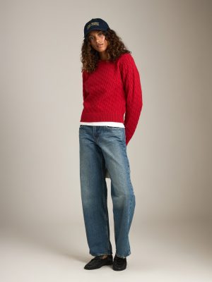 Phoebe Twist Cable Pullover Sweater