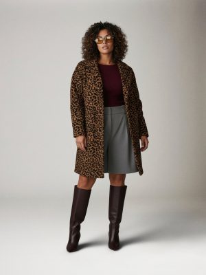 Animal Instinct Leopard Coat
